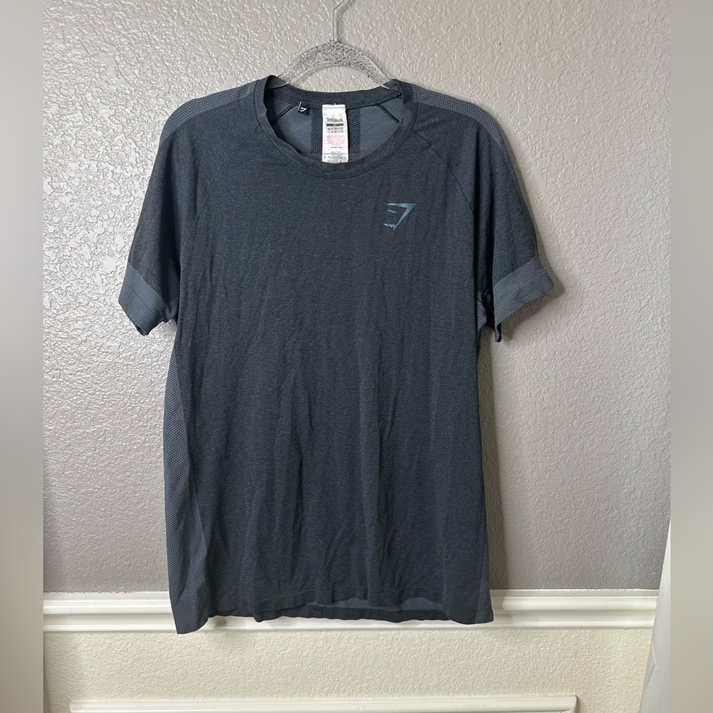 Gymshark Dark Gray Short Sleeve Tee